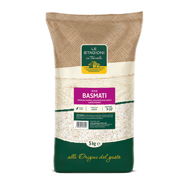 Riso Le Stagioni in tavola - Basmati