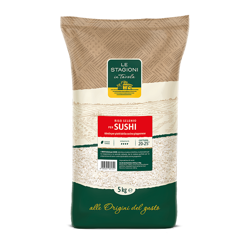Riso Le Stagioni in tavola - Riso per sushi