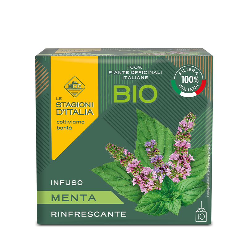 infuso menta piperita le stagioni in tavola materia prima