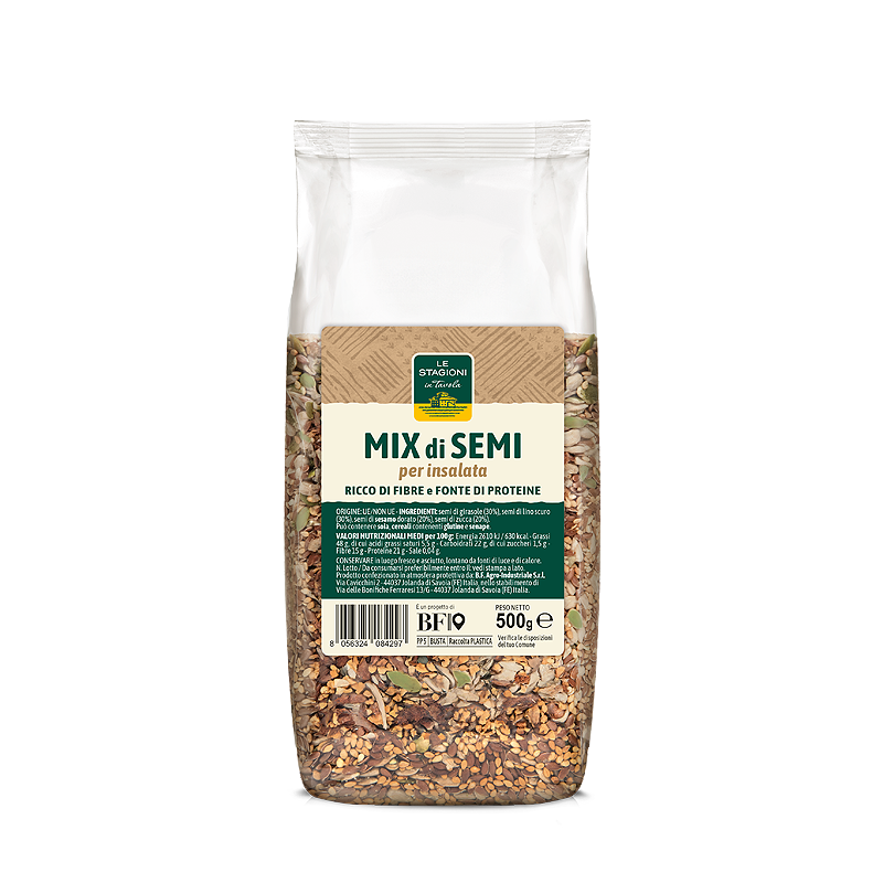 mix di semi per insalata