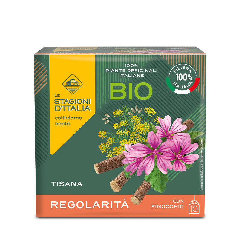 Tisana regolarità le stagioni in tavola