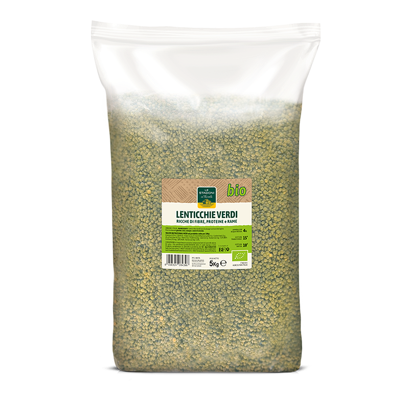 lenticchie verdi bio 5kg